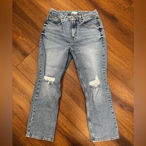 Good American size 30 Distressed Blue Jeans